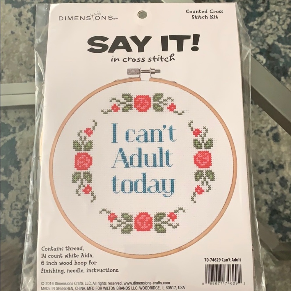 Cross Stitch Kit - FREE with any purchase